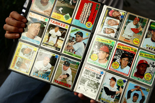 baseball cards Orioles v New York Yankees 