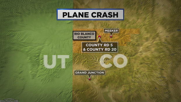 Plane Crash Rio Blanco MAP 