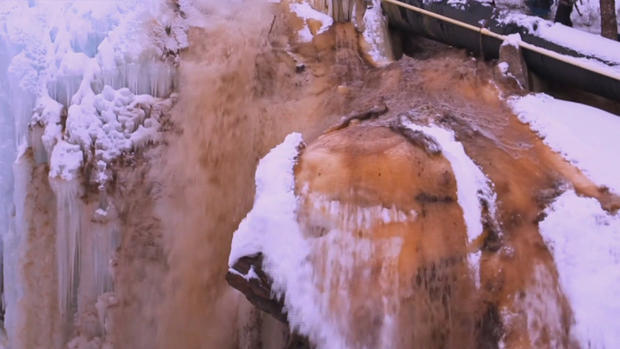 Ouray Ice Park pipe burst (2) 
