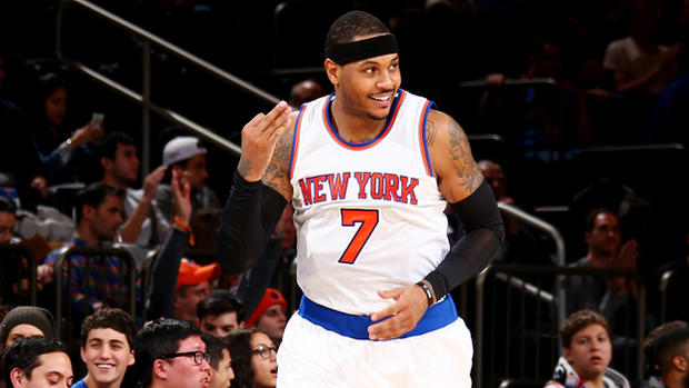Knicks vs. 76ers / Carmelo Anthony 