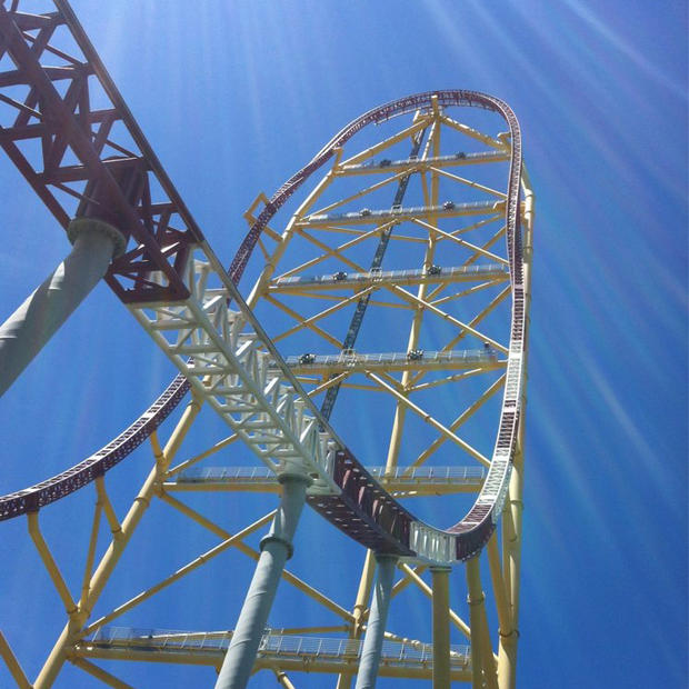 Top Thrill Dragster rollercoaster 