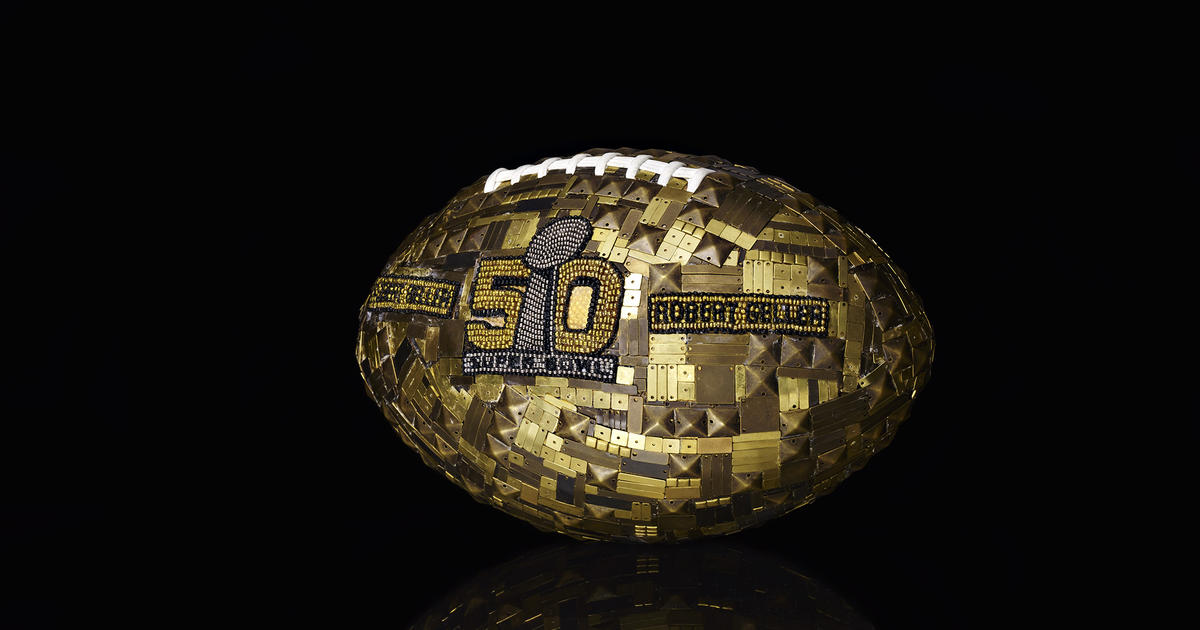 How the Golden Super Bowl 50 Trophy Came Together