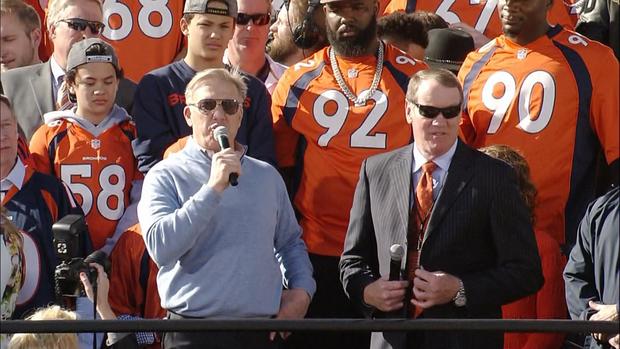 Denver Broncos General Manager John Elway (credit: CBS) 