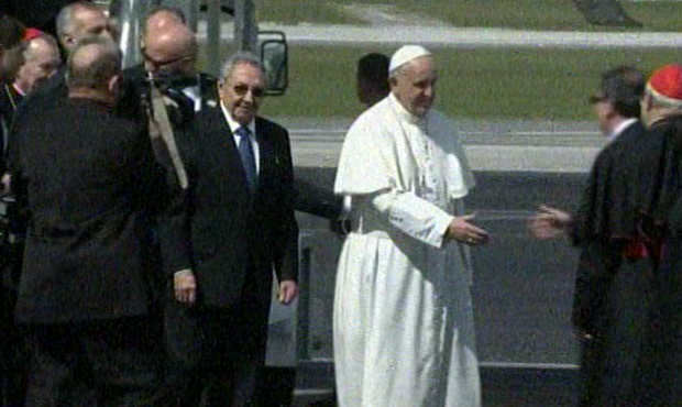 Pope Francis/ Raul Castro 