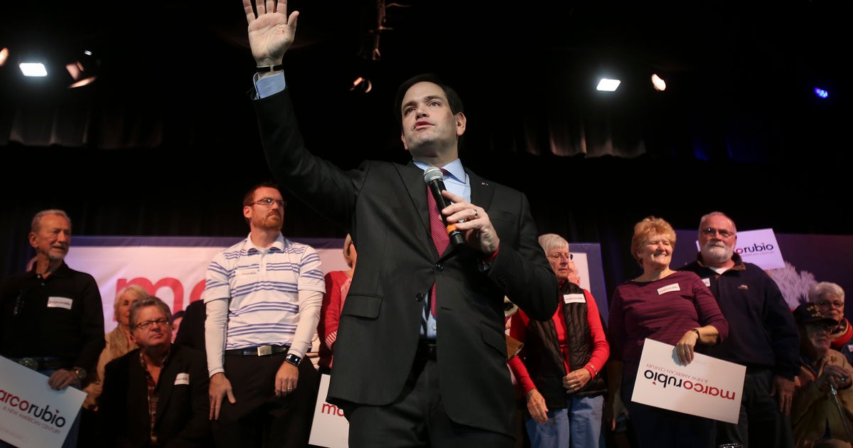 Marco Rubio trashes Donald Trump, John Kasich goes after Jeb Bush - CBS ...