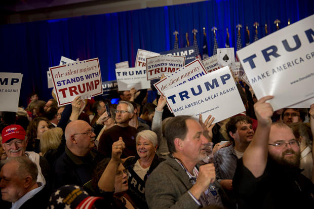 GOP Presidential Candidate Donald Trump Holds SC Primary Night Party In Spartanburg 