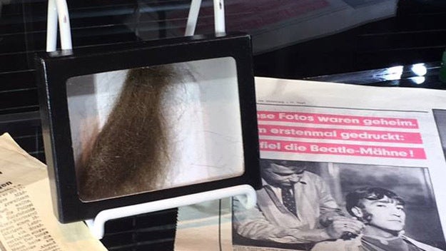 Lock of John Lennon's hair sells for thousands at auction CBS News