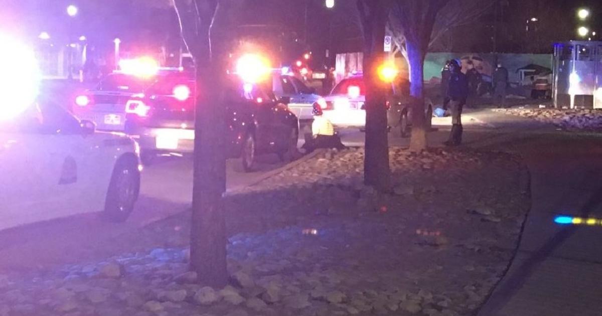 Salt Lake City police battle rock-throwers after shooting