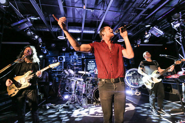 Imagine Dragons in the Red Bull Sound Space at KROQ 