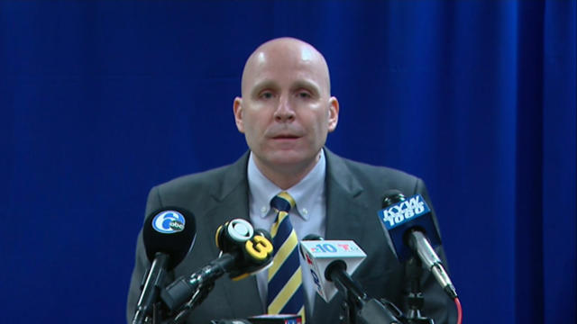 ​Chester County District Attorney Tom Hogan speaks during a press conference in Pennsylvania March 4, 2016. 