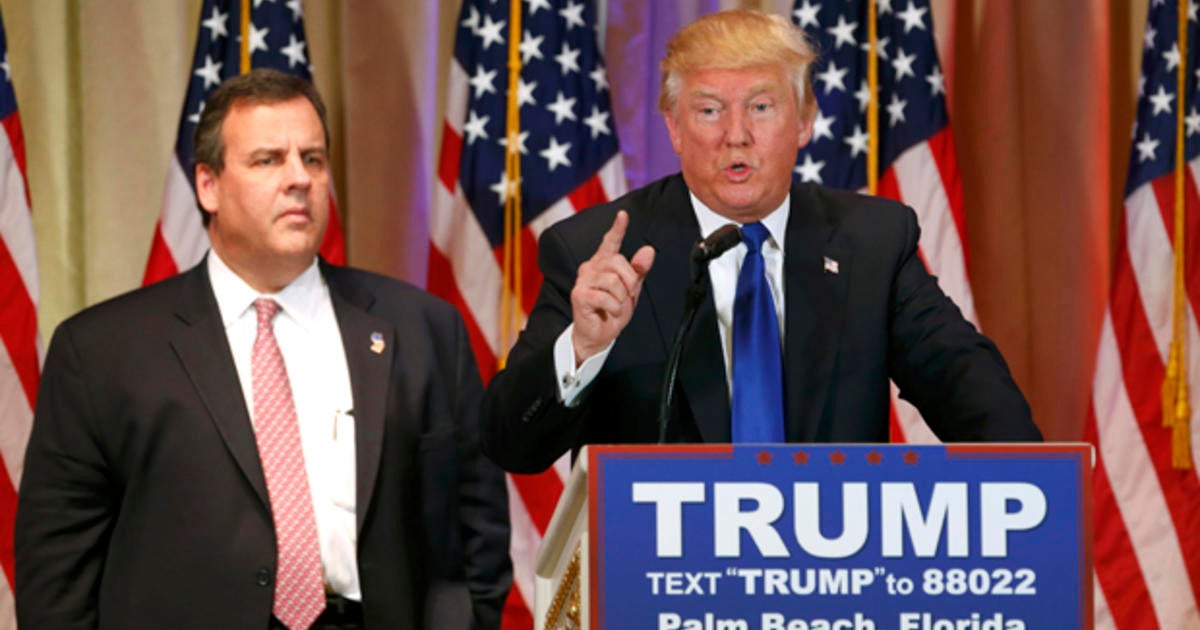 Chris Christie Defends Donald Trump Endorsement: "I Wasn't Being Held ...