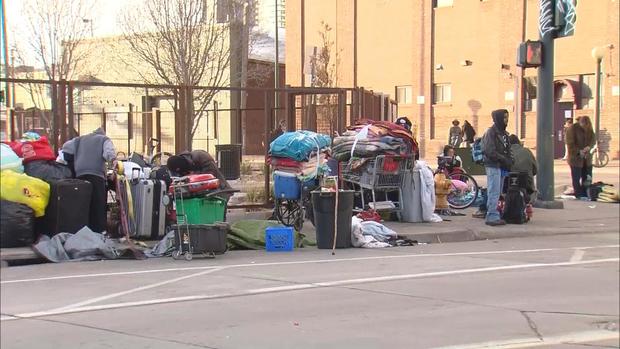 Homeless Camp Removed From Downtown Denver 