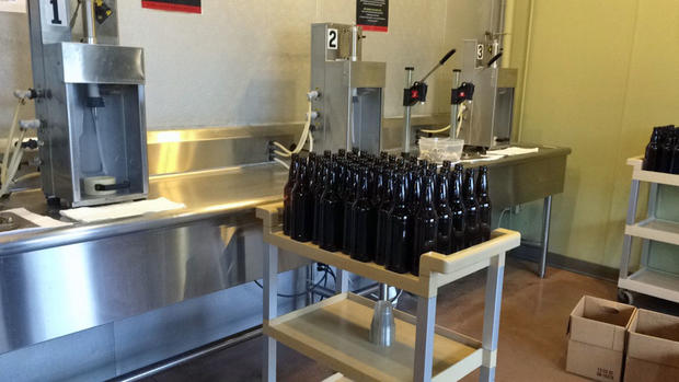 Bottling Stations At Vine Park Brewing Co 
