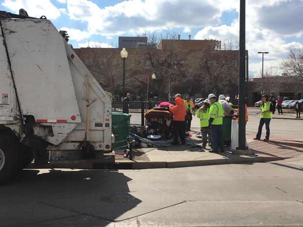 Homeless Camp Removed From Downtown Denver 