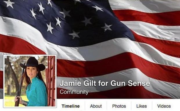 A Facebook page that has since been taken down shows Jamie Lynn Gilt, a Florida mother who told authorities she was shot by her 4-year-old son while she was driving. 