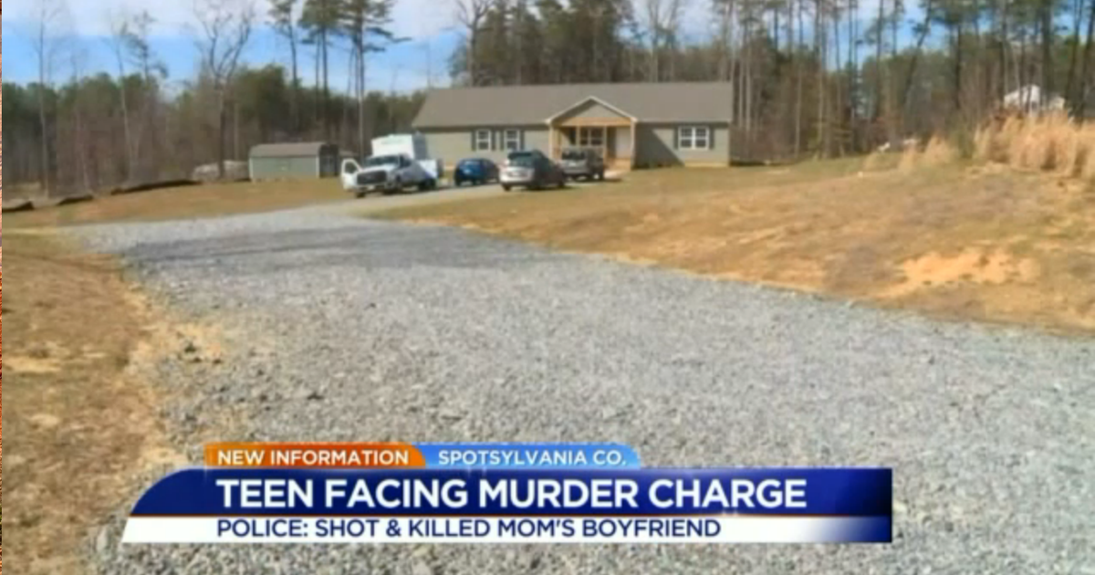 Police: Virginia teen charged for killing man attacking his mom - CBS News
