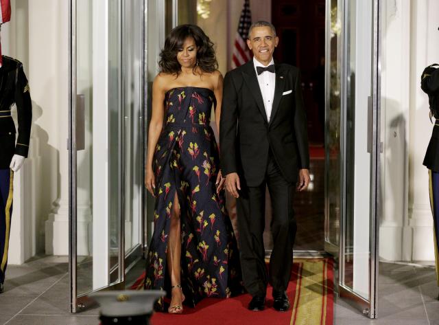 Michelle Obama Used Lady Gaga's Designer for State Dinner with Singapo