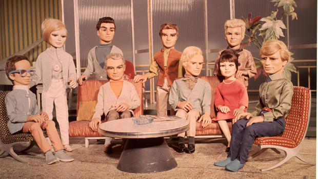 Cast Of Marionettes From 'Thunderbirds' 