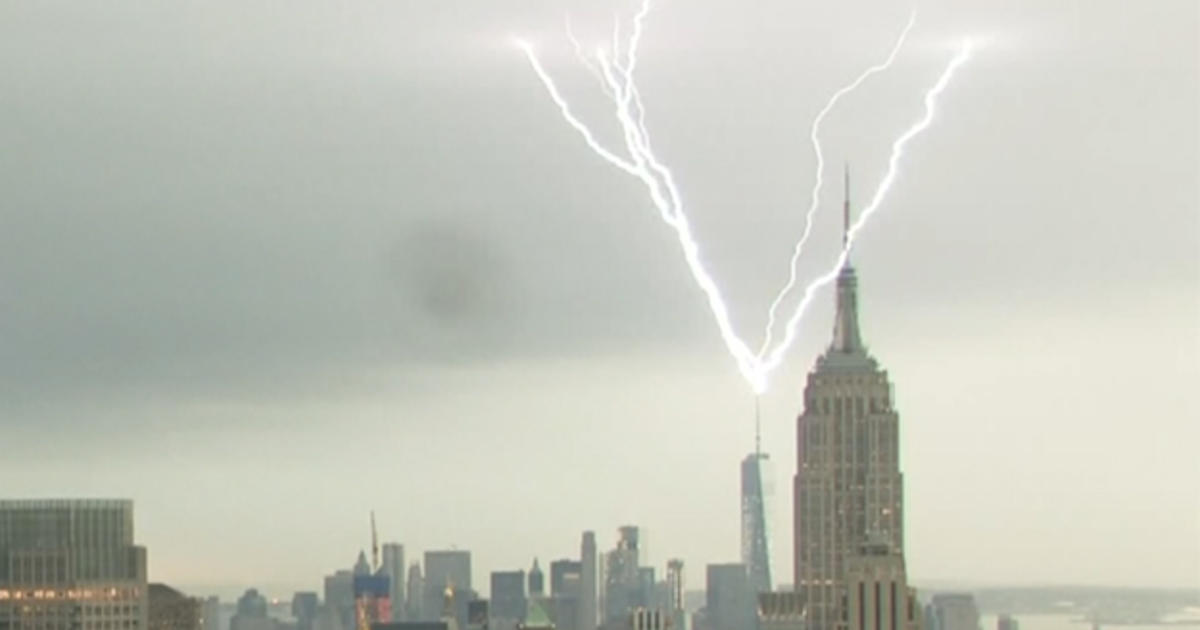 Pop-Up Storms Bring Lightning, Hail To Tri-State Area - CBS New York