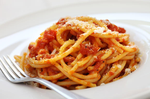 Amatriciana, Italian Tomato Sauce, Pasta 