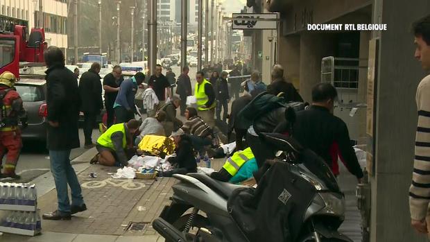 Deadly explosions in Brussels 
