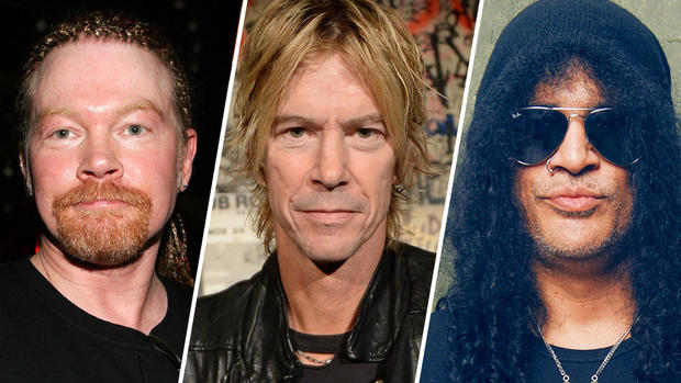 Axel Rose, Duff McKagan, Slash 