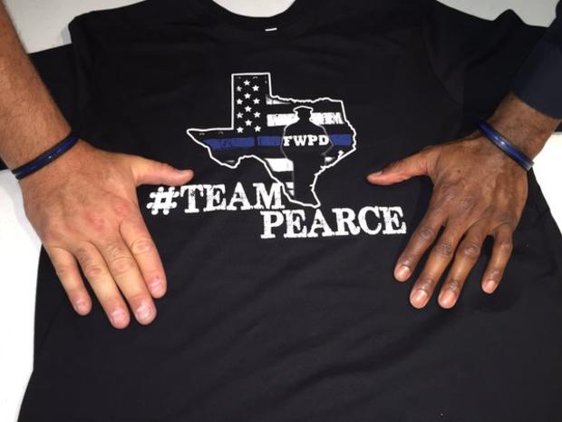 Team Pearce shirt 