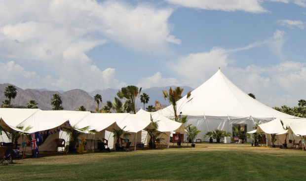 Safari Tents coachella 