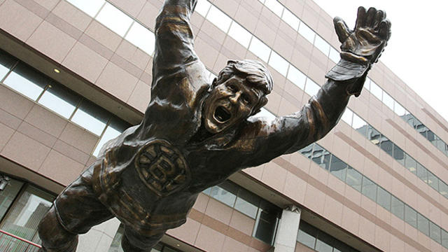 Bobby Orr Statue Moved From TD Garden Entryway 
