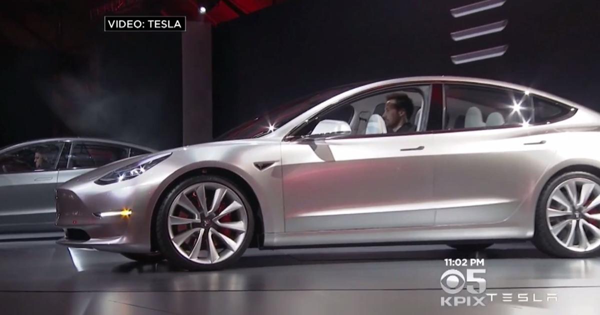 Orders For Lower-Price Tesla Reach 276,000 - CBS San Francisco