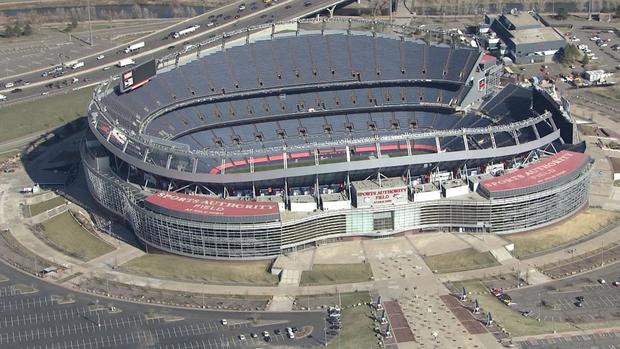 Sports Authority Field at Mile High from Copter4 aerial 