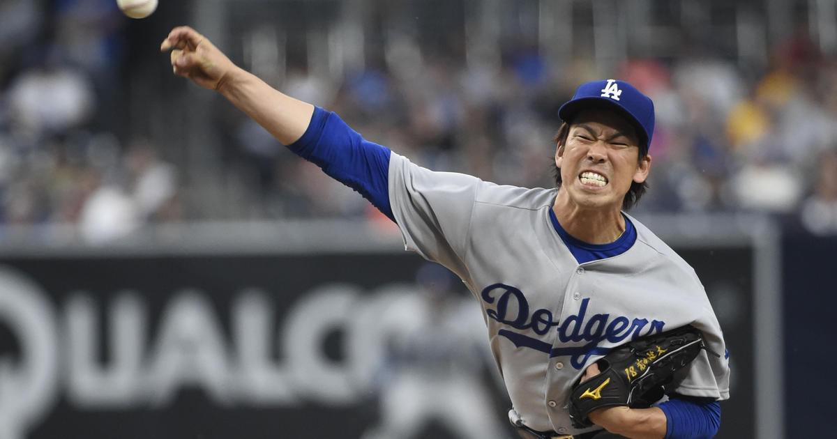 Kenta Maeda homers, blanks Padres in MLB debut with Dodgers