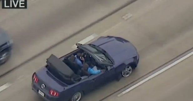 Charges filed against suspects who led police on wild L.A. chase - CBS News