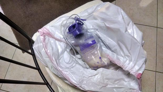 Feeding bag seized during a search of lacey Spears' home 