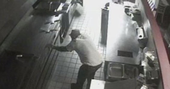 Alleged thief caught on camera cooking burger inside closed D.C ...