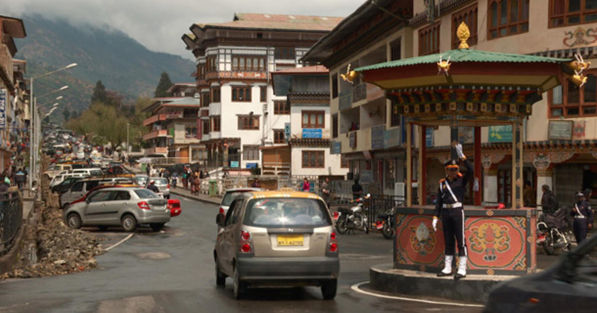 bhutan thimphu city shopping