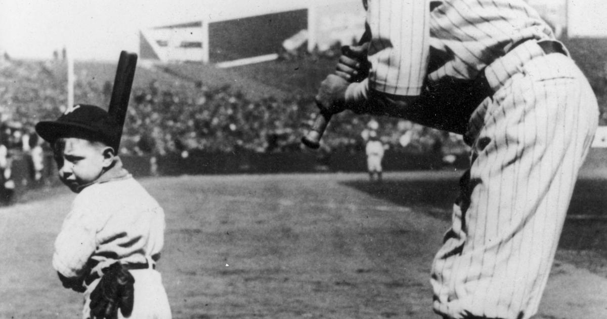 Babe Ruth Batting For Ny Yankees by Topical Press Agency