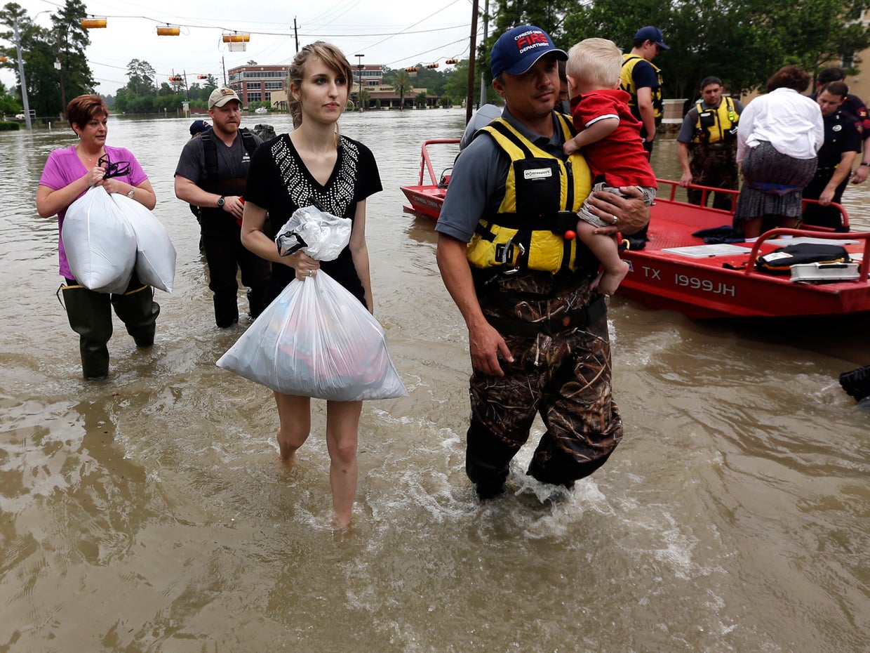 Houston mayor says there's no solution to flooding there - CBS News