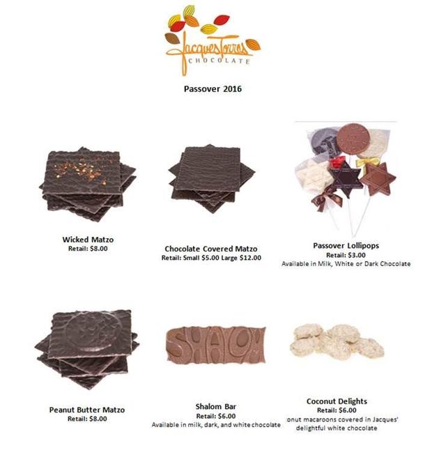 Jacques Torres Passover Chocolate 