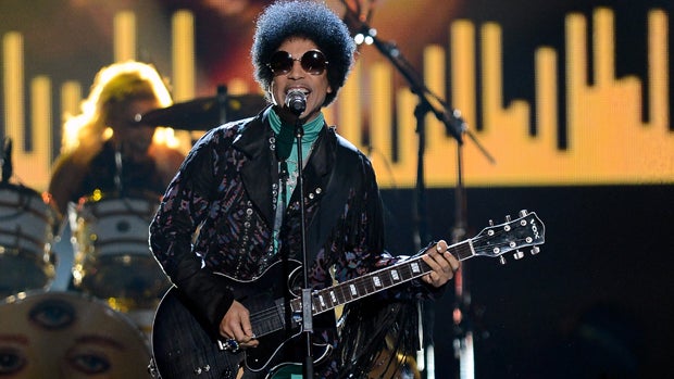 Recording artist Prince performs during the 2013 Billboard Music Awards at the MGM Grand Garden Arena on May 19, 2013, in Las Vegas, Nevada. 