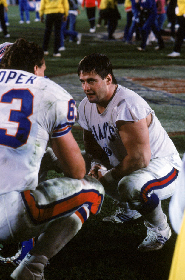 Super Bowl XXI:  New York Giants v Denver Broncos Mark Cooper 