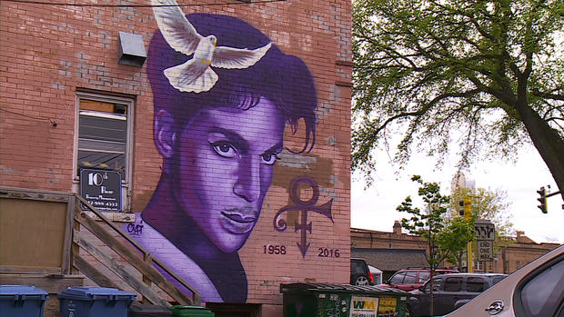Prince Tribute Mural 