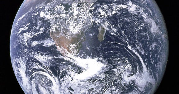 Could Earth's blue color be a signature of life? - CBS News