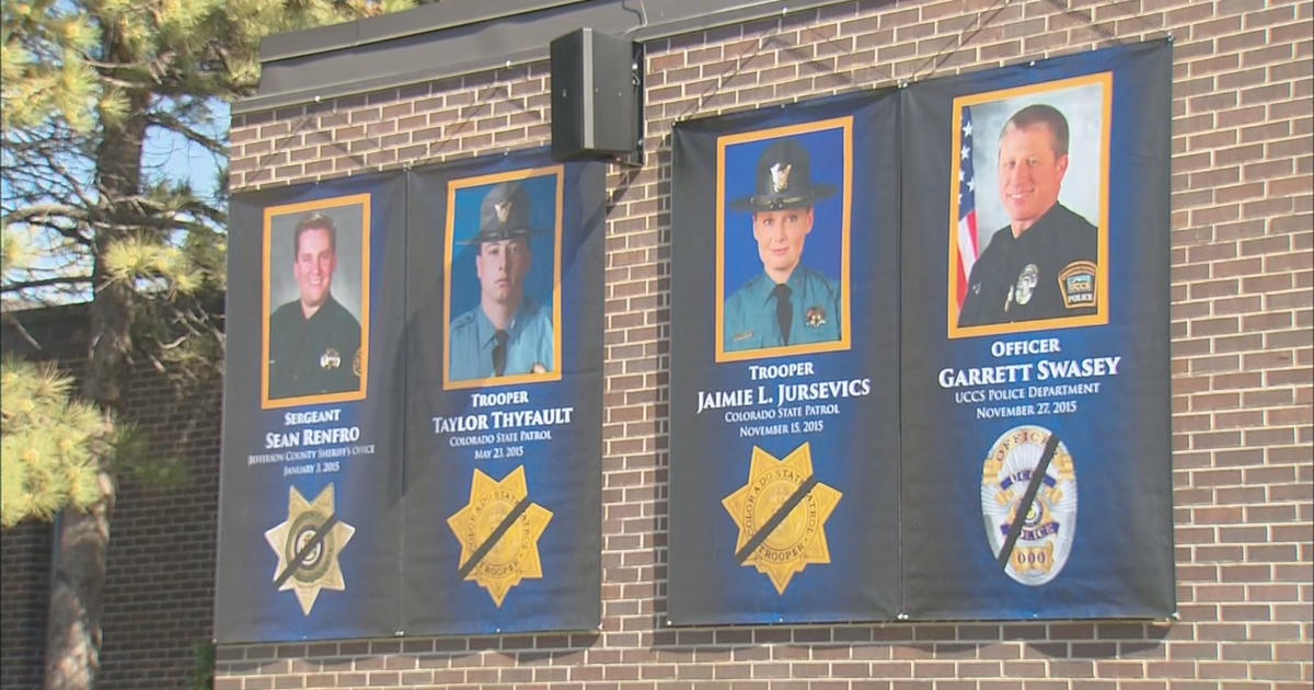 Fallen Law Enforcement Officers Honored At Memorial CBS Colorado