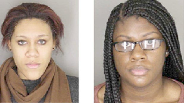 ​Ariel Agudio, left, and Asha Burwell are seen in photos obtained by CBS Albany affiliate WRGB-TV. 