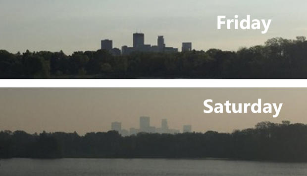 Before And After Smoky Atmosphere 