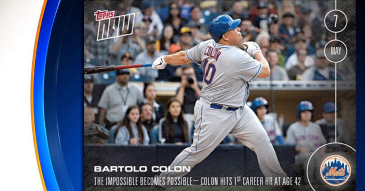 Bartolo Colon Jersey From First Home Run - Mets History