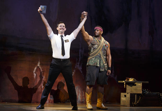 Elder Price and General Naked in 'The Book of Mormon' 