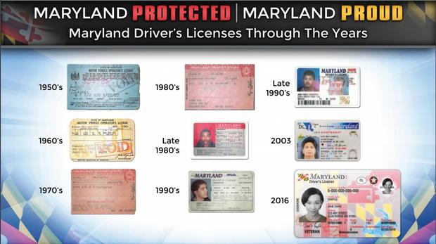 licenses through the years 