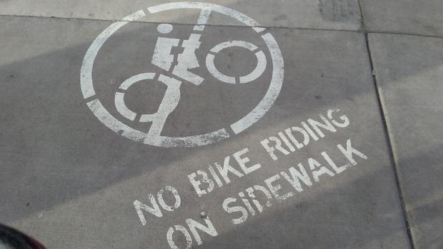Sidewalk Biking 